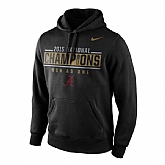 Men's Alabama Crimson Tide Nike College Football Playoff 2015 National Champions Locker Room Pullover Hoodie - Black,baseball caps,new era cap wholesale,wholesale hats